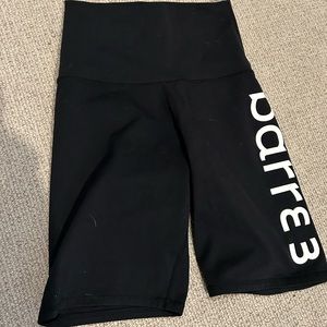 Barre3 brand biker Shorts S